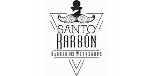 Logo de la Barbería Santo Barbón