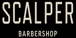Mejores barberías en CDMX - Logo de la Barbería Scalper