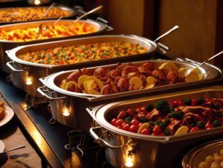 Restaurantes con buffet en CDMX - imagen de los paltos que ofrece un buffet en CDMX