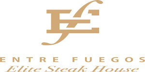 Identidad gráfica de Entre Fuegos Élite Steak House 