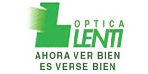 Logo de la Óptica Lenti