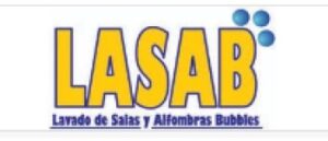 limpieza de muebles 4 - logo de LASAB especialistas limpiando tapizado de muebles