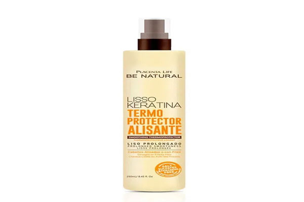 Versión comercial del termoprotector alisante Lisso Keratina Be Natural