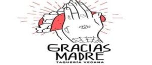 Logo de Gracias Madre taquería vegana el lugar donde comer el mejor taco vegano de la capital mexicana