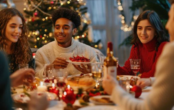Jóvenes se reúnen a cenar y a celebrar en diciembre