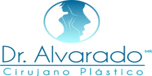 Logo de Clínica Dr. Alvarado, centro con tecnología avanzada en el campo de la cirugía estética