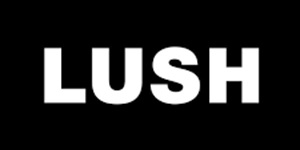 Logo de Lush, tienda de productos cosméticos naturales y orgánicos