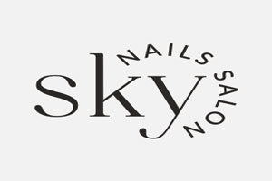 Mejores salones de uñas de CDMX - Identidad gráfica de Sky Nails Salón