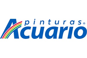 Tiendas de pintura - Logo de Pinturas Acuario, catálogo con más de mil colores de pinturas vinil y acrílicas