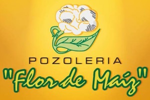 Logo de Pozolería Flor de Maíz, variedad de opciones con ingredientes frescos y de alta calidad en CDMX