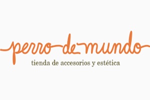 Logo de Perro de Mundo, tienda en línea y física en CDMX con gran variedad de accesorios para mascotas