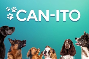 Tiendas de juguetes para perros - Logo de Can-Ito, tienda de accesorios y camas de calidad para mascotas en CDMX