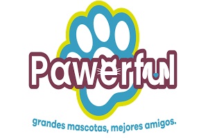 Tiendas de juguetes para perros - Logo de Pawerful, amplia gama de juguetes para mascotas de marcas reconocidas