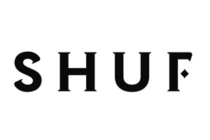 Logo de Shuf, restaurante de cocina libanesa con ingredientes frescos y de alta calidad