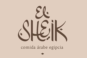 Logo de El Sheik, espacio de tradición árabe y egipcia con ingredientes locales frescos y de calidad