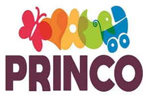 Tiendas de carriolas para bebé - Logo de Princo, tienda con gran variedad de coches para bebé y accesorios como portavasos, cambiadores y mosquiteras