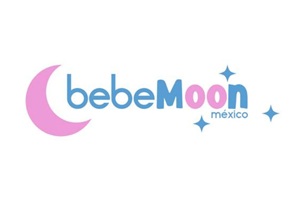 Logo de BebeMoon, amplio catálogo con ropa de recién nacido y mobiliario para habitaciones infantiles