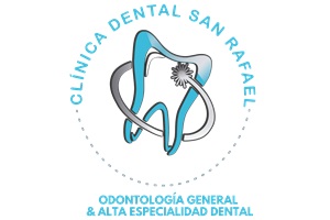 Prótesis dental - Logo de Clínica Dental San Rafael, equipo conformado por odontólogos altamente capacitados y especializados en prótesis dentales CDMX