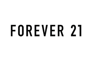 Tiendas de descuento - Logo de Forever 21, venta de amplia gama de prendas de últimas tendencias en Ciudad de México