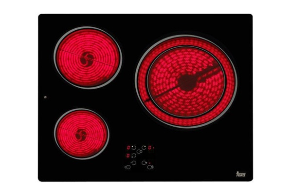 Vitrocerámica - Placa Teka TR 630, diseño moderno y elegante de tamaño compacto para cualquier cocina