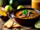 Comer pozole en CDMX - Presentación de un pozole tradicional mexicano preparado en uno de los mejores lugares donde comer pozole en CDMX