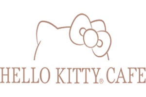Restaurantes juveniles en CDMX - Logo de Hello Kitty Café, platos y postres inspirados en el universo de Hello Kitty para compartir con amigos