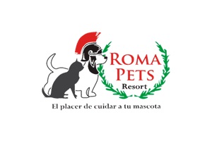 Hoteles para perros - Logo Roma Pets CDMX