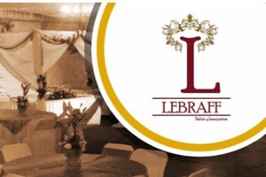 Salas de fiesta - Logo Salón Lebraff CDMX