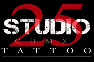 Estudios de tatuaje - Logo 25 Studio Tattoo CDMX