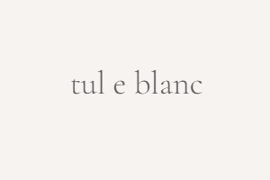 Logo Tul ē Blanc