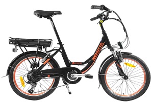 Bicicleta BENOTTO City E@BIKE R20 7V de las bicicletas eléctricas de CDMX