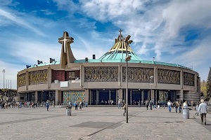 La basílica de Guadalupe de los destinos turísticos de CDMX