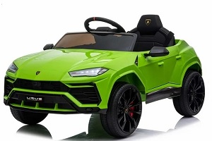 Montable Lamborghini Urus Eléctrico Verde de los coches eléctricos para niños de CDMX
