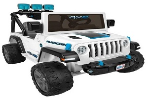 Vehículo Montable Fisher Price Power Wheels Jeep Wrangler 4XE 12V