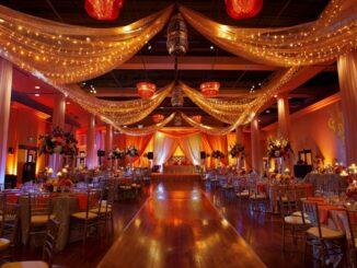 Salones para bodas - Interior de un salón de celebración de bodas y eventos reconocido como uno de los mejores salones para bodas en CDMX