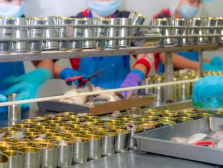 Alimentos enlatados - Línea de producción de alimentos en conserva de una de las mejores fábricas de comida enlatada en México