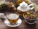 Infusiones - Taza de té con diversas hierbas que poseen propiedades curativas muy usadas en CDMX