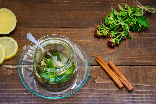 Infusión de toronjil una planta muy popular entre las bebidas herbales de CDMX para controlar los nervios y gestionar episodios de ansiedad o tristeza