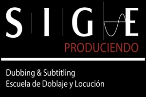 Escuelas de doblaje - Logo SIGE Produciendo CDMX